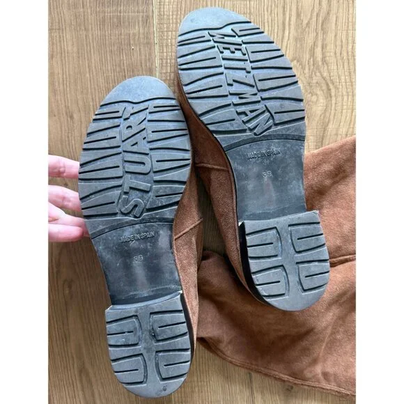 Stuart Weitzman x Russell & Bromley Lowland over the knee suede boots - size 39 - Picture 3 of 5